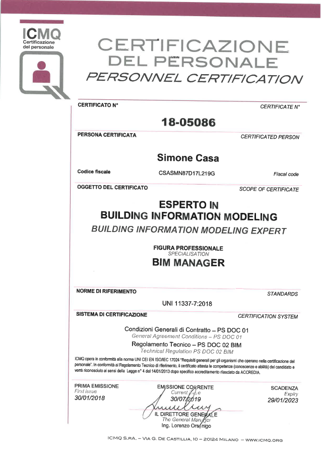 ICMQ BIM Expert
